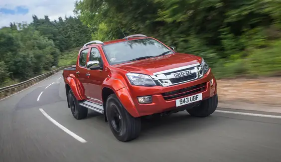 isuzu d-max arctic trucks at35