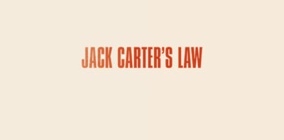 Jack Carter's Law by Ted Lewis book Review logo