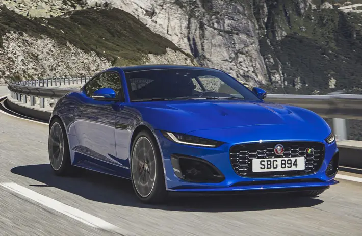 Jaguar F-Type Coupe 300ps Car Review front