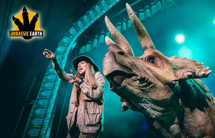 Jurassic Earth Review York Grand Opera House tank