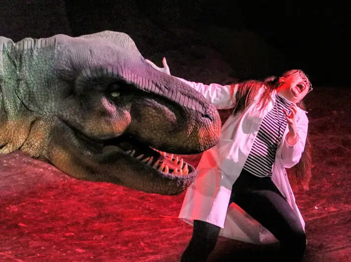 Jurassic Earth Review York Grand Opera House trex