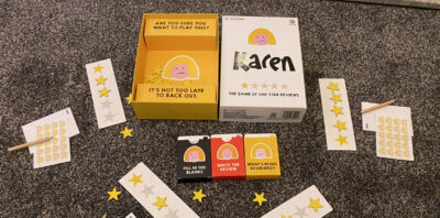Karen The Game of One Star Reviews – Review box