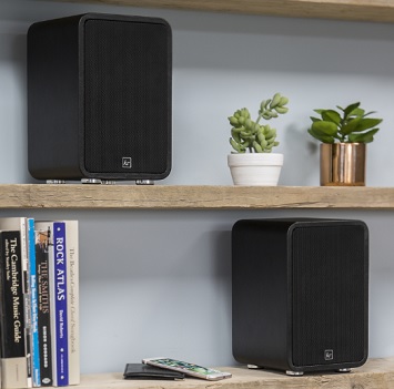 KitSound Reunion Powered Hi-Fi Speaker shelf