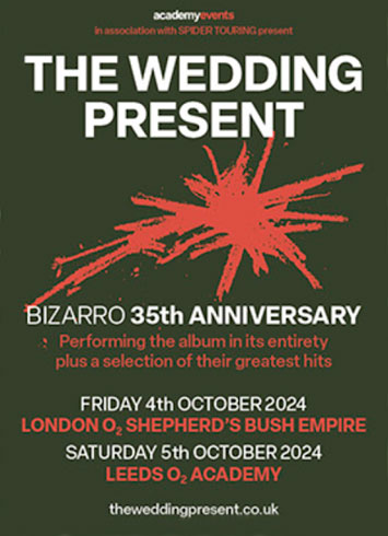 Leeds Legends The Wedding Present Play Live Concerts to Clelebrate 'Bizarro' (2)