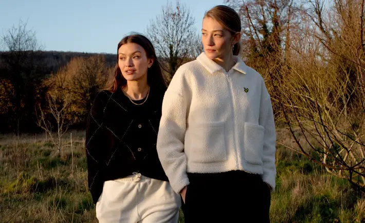 Lyle & Scott Look to Heritage for AW21 Womenswear Collection knitwear