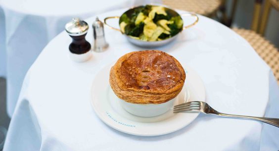 L’Entente Le British Brasserie paris restaurant review pie