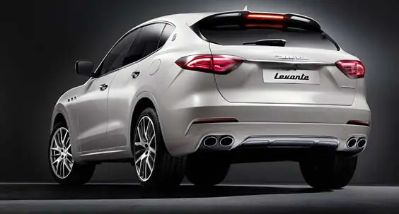 Maserati Levante Diesel review rear