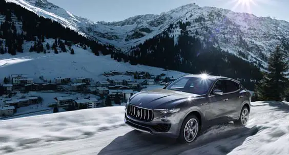 Maserati Levante Diesel review snow