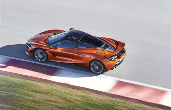 McLaren 720S car review above