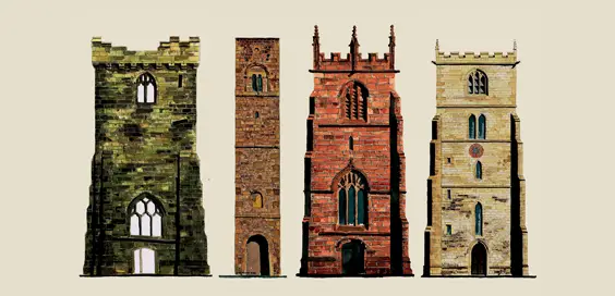 Medieval Church Towers in Yorkshire Cities main