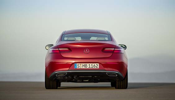 Mercedes Benz E-Class Coupe review rear