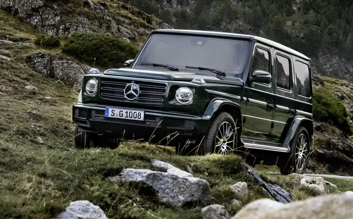 Mercedes Benz G-Class Review front