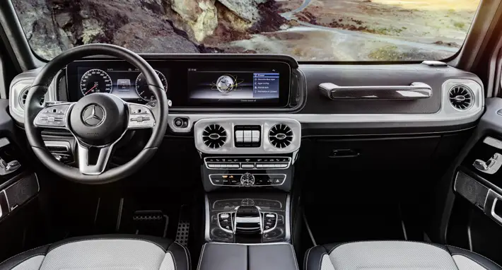 Mercedes Benz G-Class Review interior