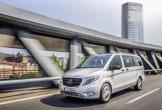 Mercedes Benz Vito Tourer car review front