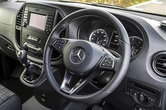 Mercedes Benz Vito Tourer car review interior