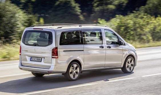 Mercedes Benz Vito Tourer car review rear