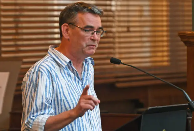 Mick Herron in Conversation at Theakston’s Old Peculier Crime Writing Festival (1)