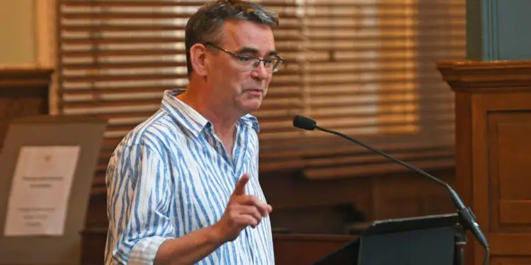 Mick Herron in Conversation at Theakston’s Old Peculier Crime Writing Festival (1)
