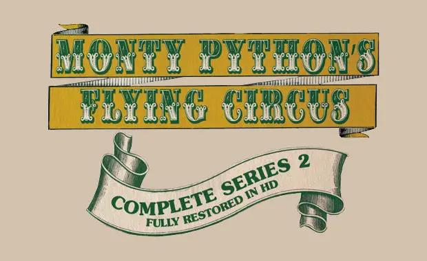 Monty Python’s Flying Circus Series 2 Blu-ray review main logo