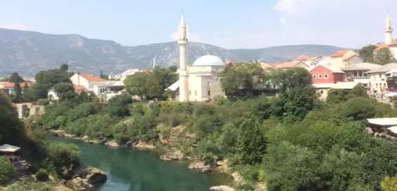 Mostar Bosnia Herzogovina Travel Review minarets