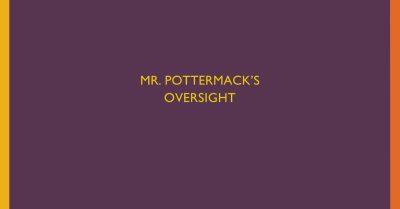 Mr Pottermack's Oversight T by R Austin Freeman – Review (1)