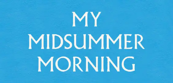 My Midsummer Morning by Alastair Humphreys – Book Review logo main