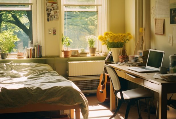 Non-Permanent Interior Design Ideas For Your Uni Room