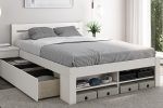 Noomi Pradas White Bed