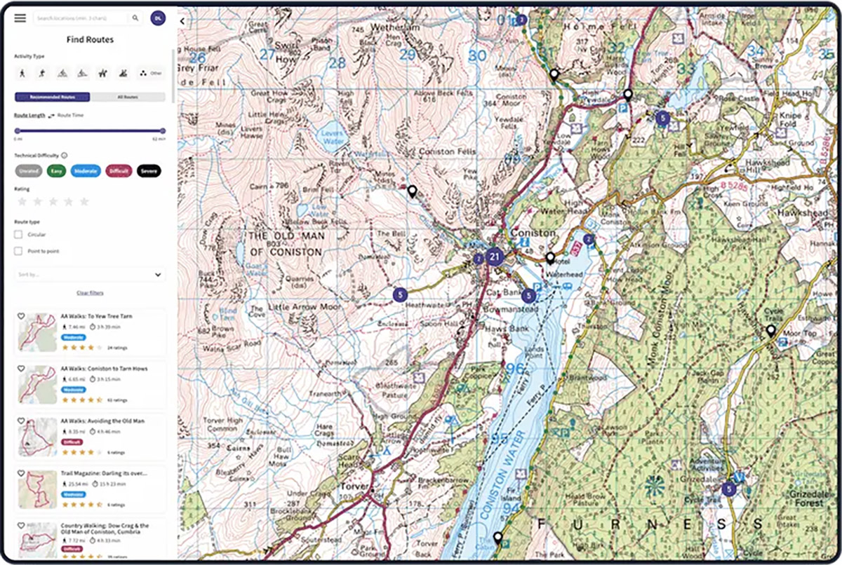 OS Maps App