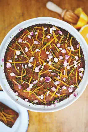 Orange Polenta Cake recipe sheffield