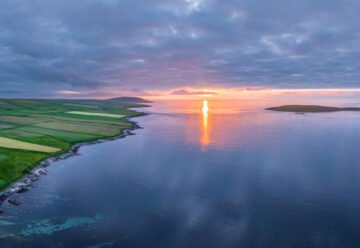 Orkney & the Kirkwall Hotel Review sunset