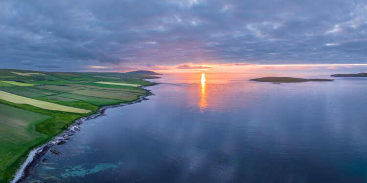 Orkney & the Kirkwall Hotel Review sunset