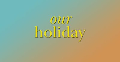 Our Holiday by Louise Candlish Review logo