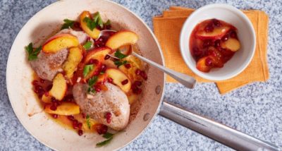 Pan fried duck breasts