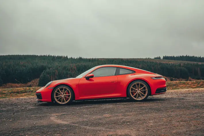 Porsche 911 992 Carrera S car Review side