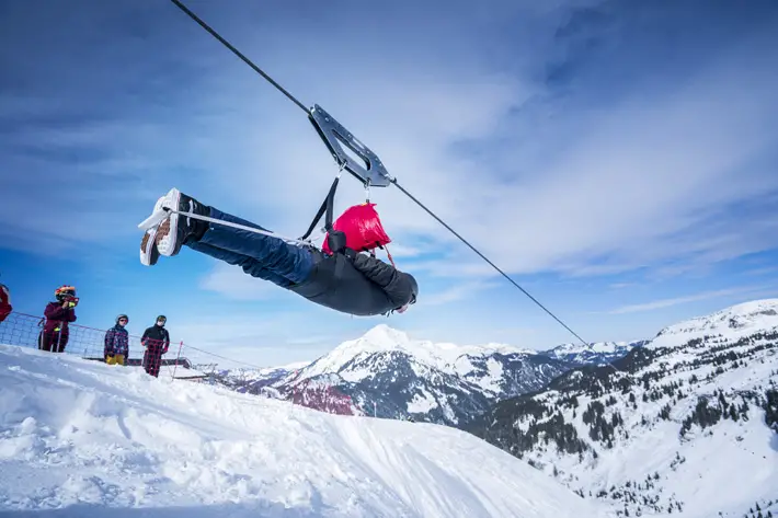 Portes du Soleil, France & Switzerland Review zipline