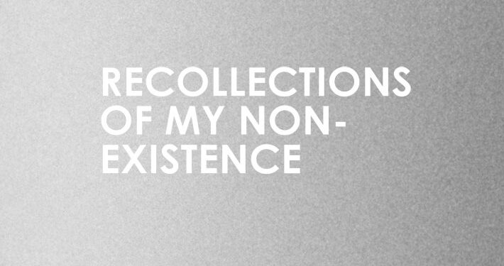 Recollections of My Nonexistence by Rebecca Solnit Recollections of My Nonexistence by Rebecca Solnit