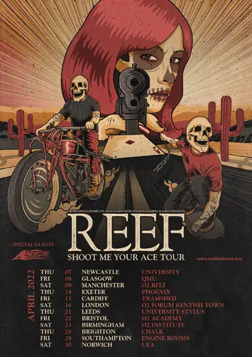 Reef – Live Review – Leeds Stylus poster