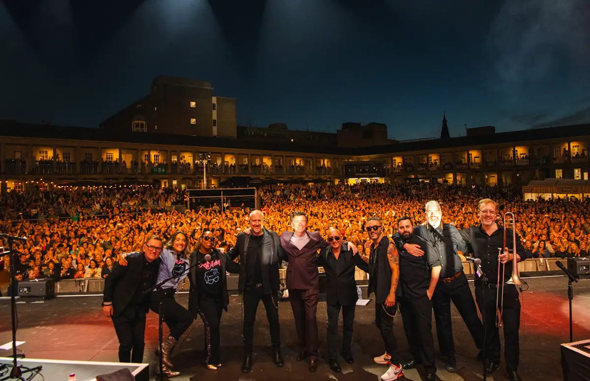 Rick Astley Live Review The Piece Hall Halifax
