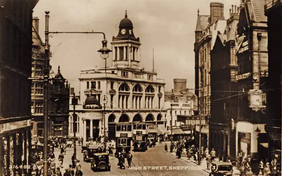 Rise of the Sheffield Heavy Steel Industry high street