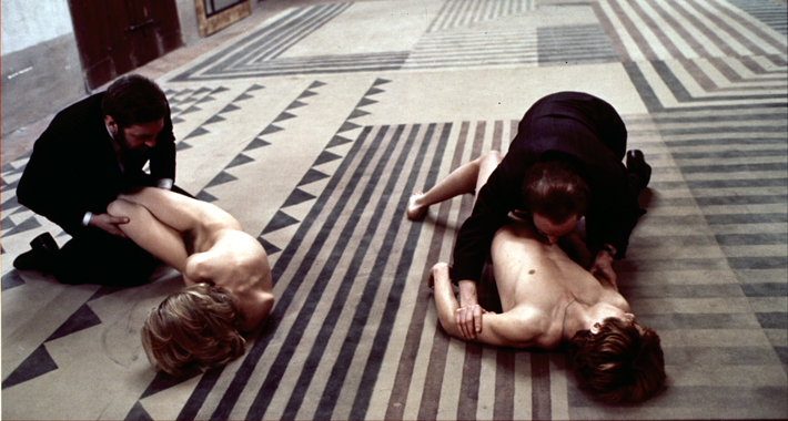 Sal, or the 120 Days of Sodom (1975) Film Review. Pier Pasolini cult. Sal, or the 120 Days of Sodom (1975) Film Review. Pier Pasolini cult.