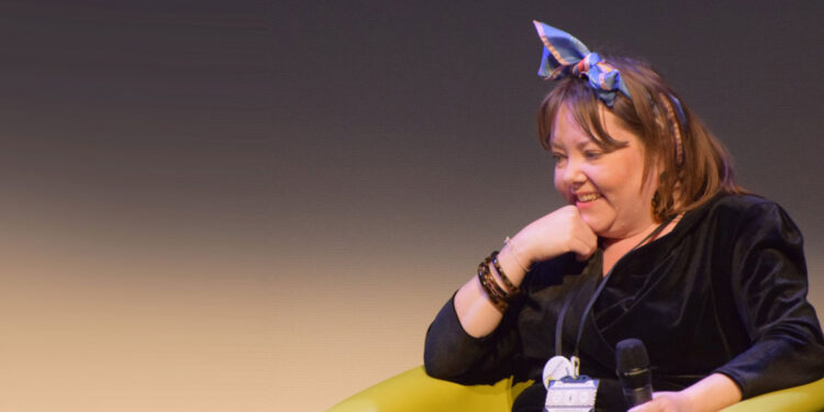 Sarah Cronin-Stanley from Talking Pictures TV on Hebden Bridge TV Festival (3)