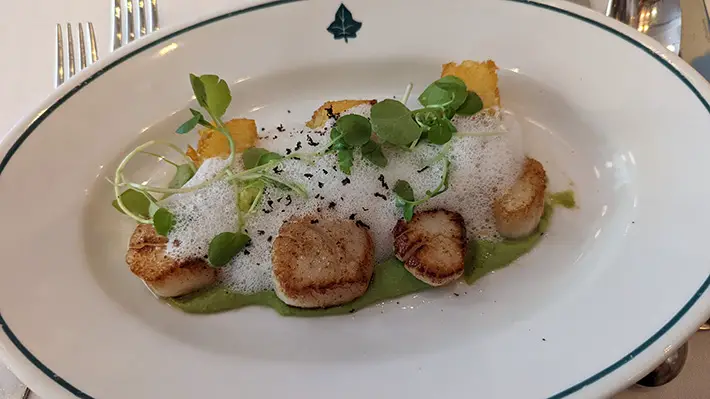 Scallops The Ivy