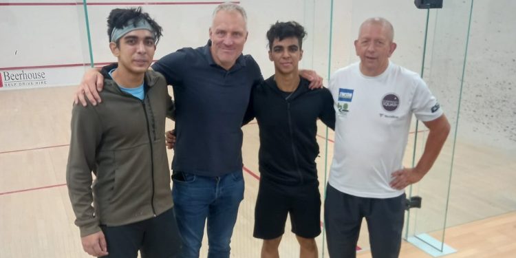 Scarborough Squash Academy Prithvi and Ekam Singh