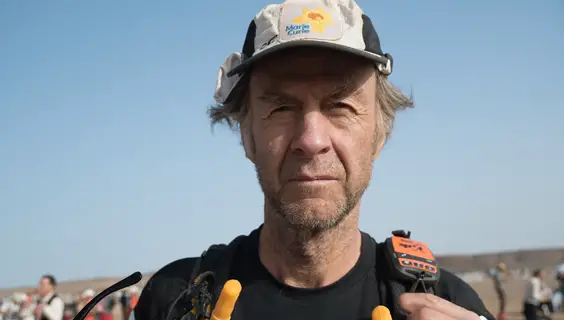 Sir Ranulph Fiennes interview portrait