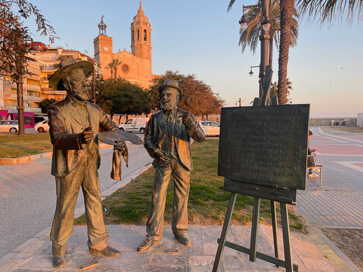 Sitges The Sophisticated Spanish Escape You Need to Have statue