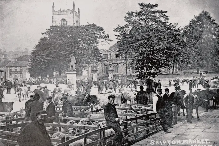 Skipton History in Photos Cattle-Fair