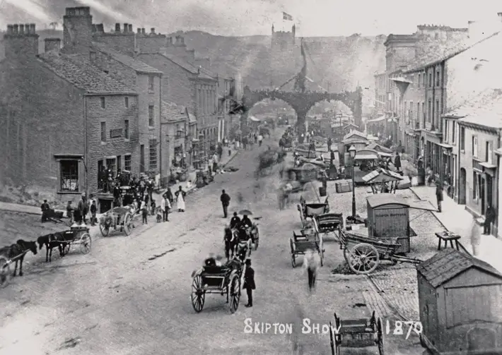 Skipton History in Photos Skipton-Show,-1870