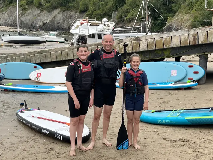 South-West Wales – Travel Review Cilgerran Castle Paddleboarding