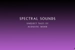 Spectral Sounds Unquiet Tales of Acoustic Weird Review logo